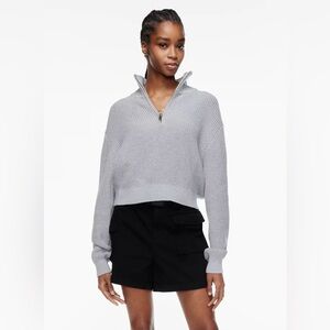 BROWN tna ashbury quarter zip